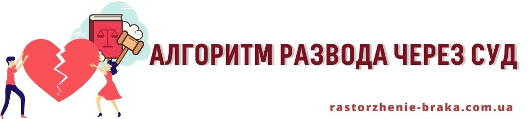 Алгоритм развода через суд