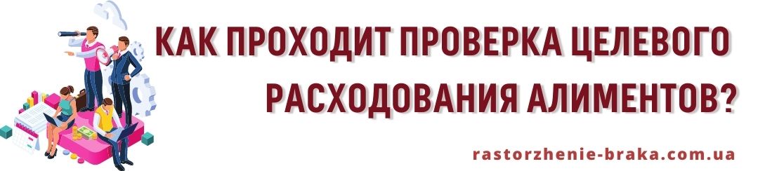 Как проходит проверка целевого расходования алиментов?