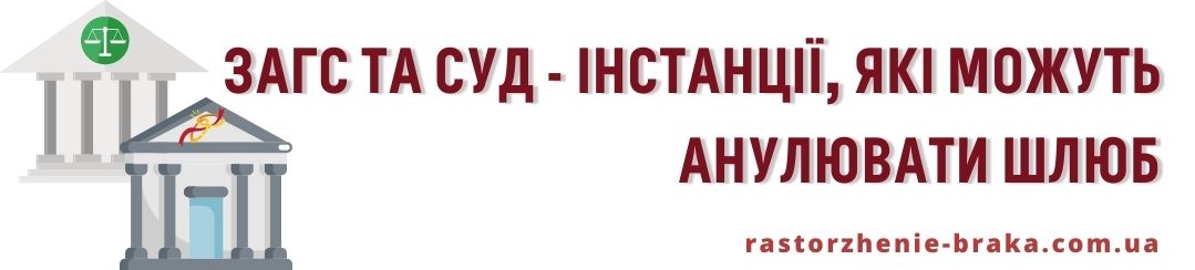 ЗАГС і суд - інстанції, які можуть анулювати шлюб. ЗАГС і суд - інстанції, які можуть анулювати шлюб.
