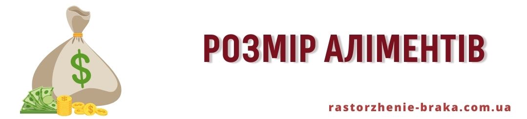 Розмір аліментів Розмір аліментів