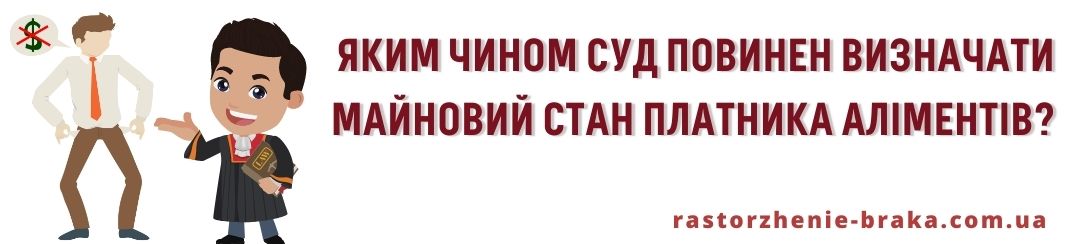 Яким чином суд повинен визначати майновий стан платника аліментів? Яким чином суд повинен визначати майновий стан платника аліментів?
