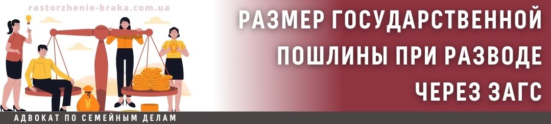 Размер государственной пошлины при разводе через ЗАГС Размер государственной пошлины при разводе через ЗАГС
