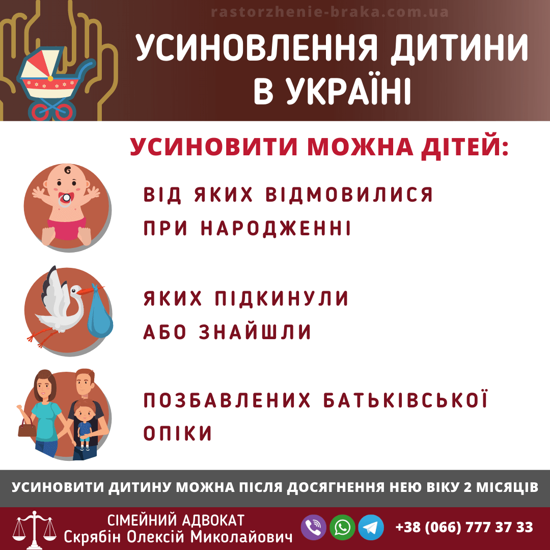 Усиновлення дитини в Україні