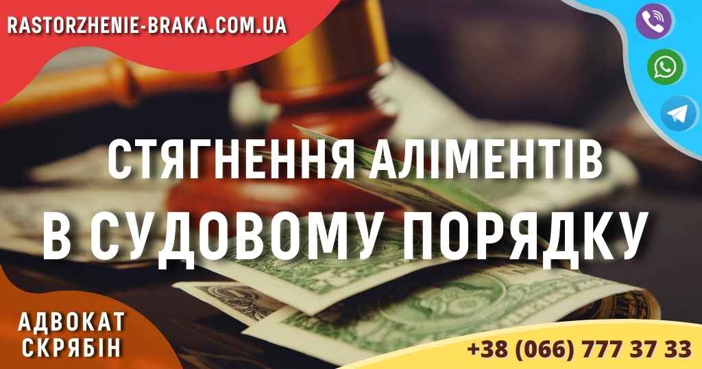 Стягнення аліментів в судовому порядку